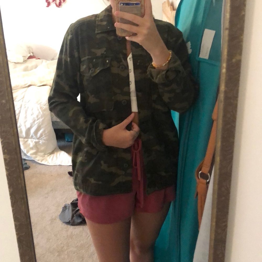 American Eagle camo jacket